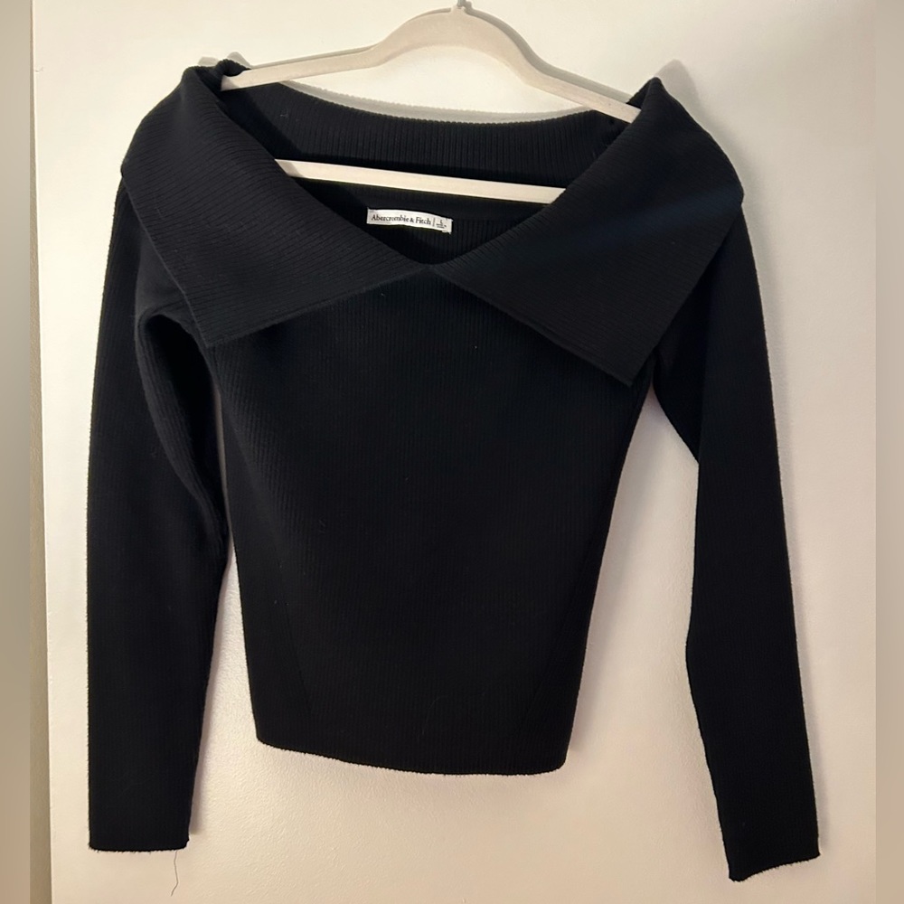 Off the shoulder sweater